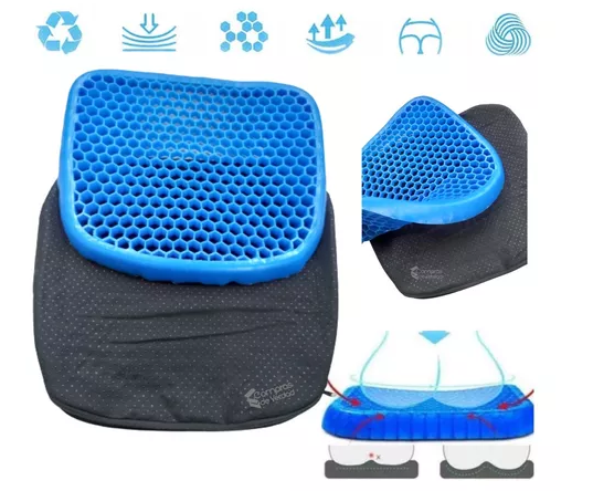 Miniatura 2 de Cojín Almohada Para Silla Asiento En Gel